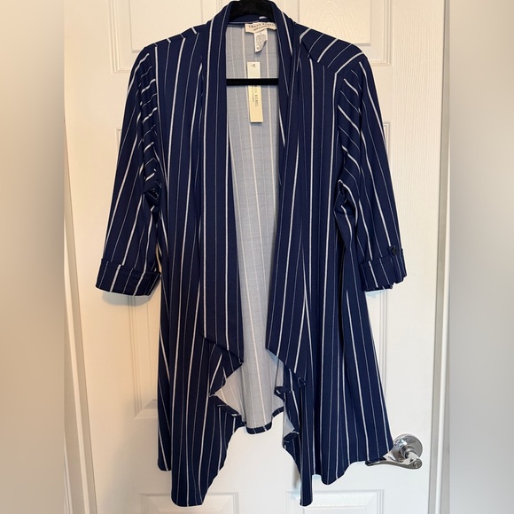 urban rebel Tops - Navy Striped Women's Tunic